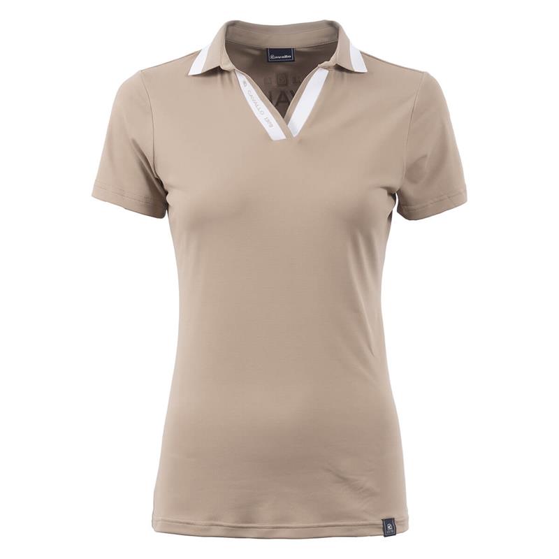 Cavallo Fenia poloshirt | Almond